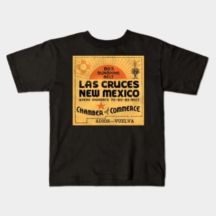 Las Cruces New Mexico Vintage Tourist Souvenir Kids T-Shirt